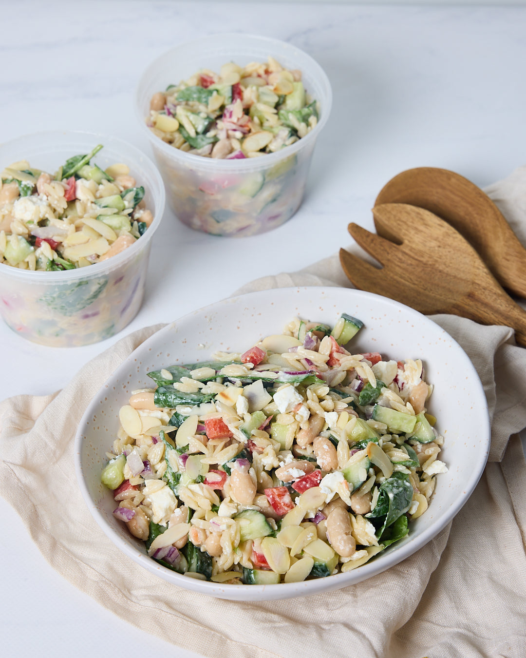 Orzo and Feta Salad