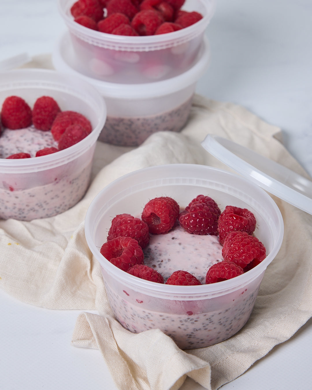 Raspberry Chia Pudding