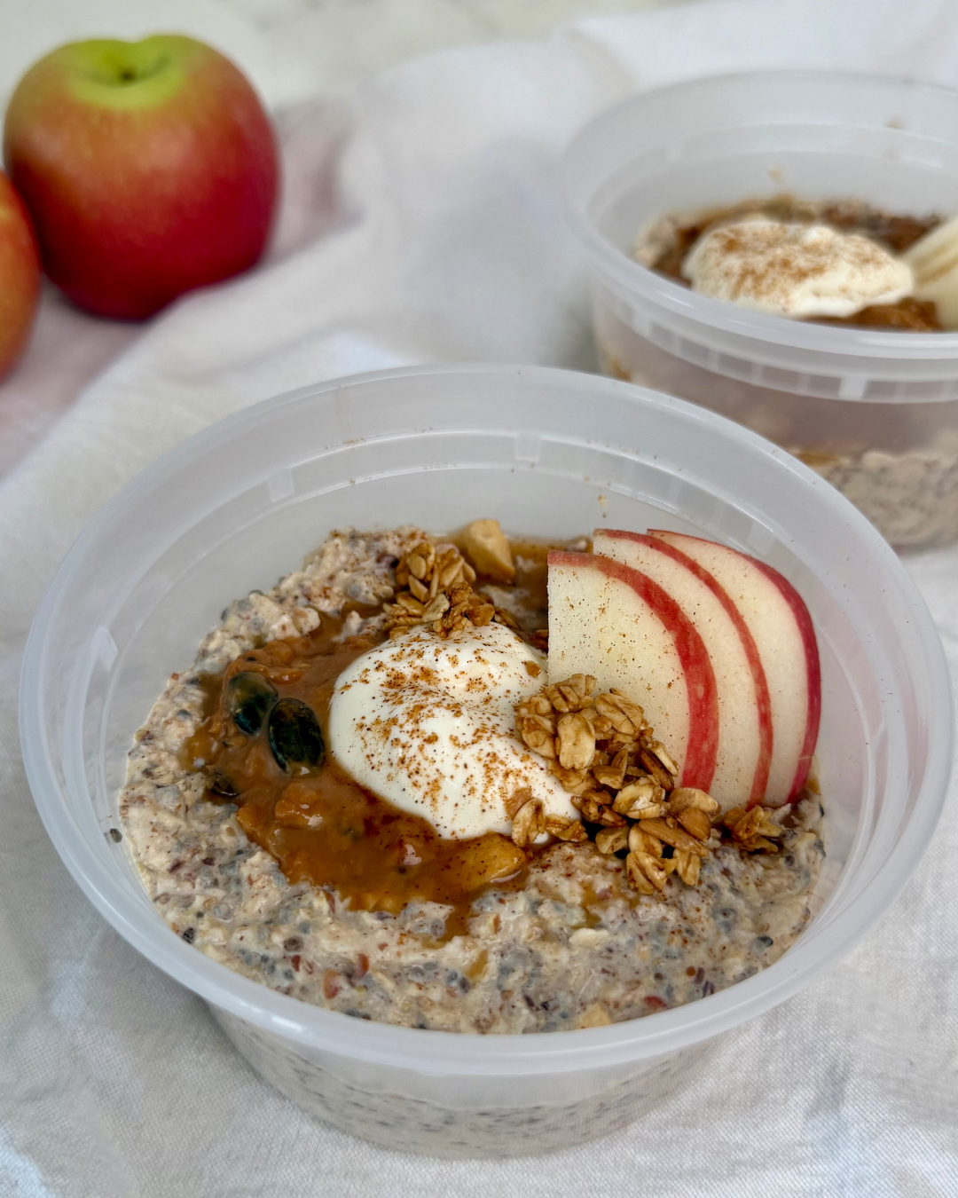 Apple & Chia Overnight Oats