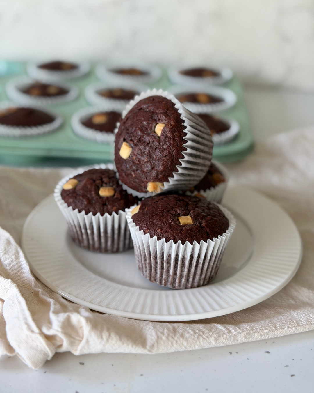 Chocolate & Beetroot Muffins
