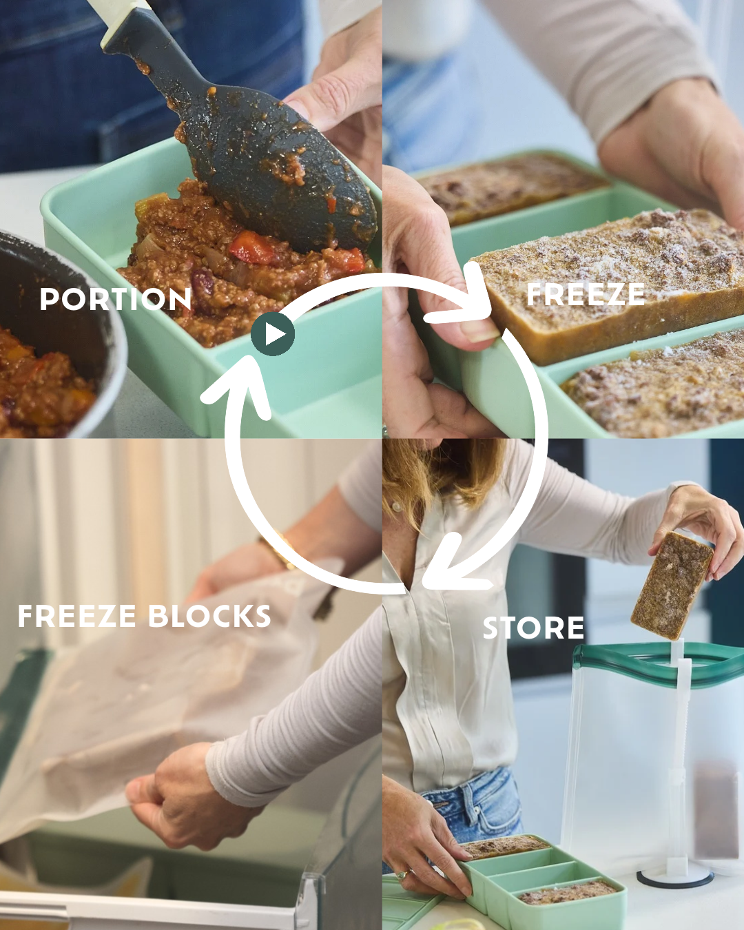 Simplify Your Freezer Prep Using Silicone Moulds