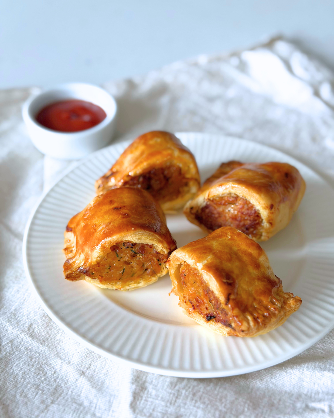Mini Pesto Sausage Rolls